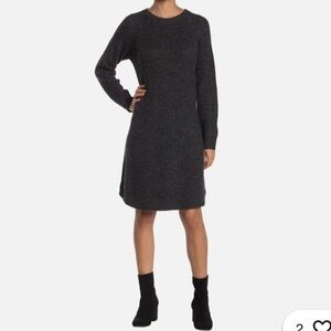 NEW Madewell Curved-Hem Sweater Dress